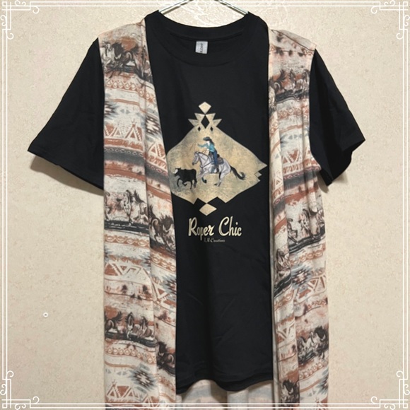 Roper Chic Tee - Custom & Handmade - Picture 2 of 3